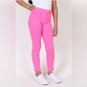 Vibrant Pink Kids Jeans